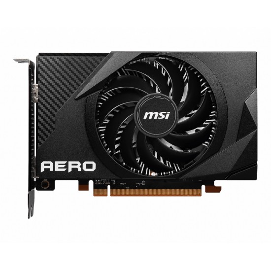 MSI Radeon RX 6400 AERO ITX 4GB GDDR6 Graphics Card