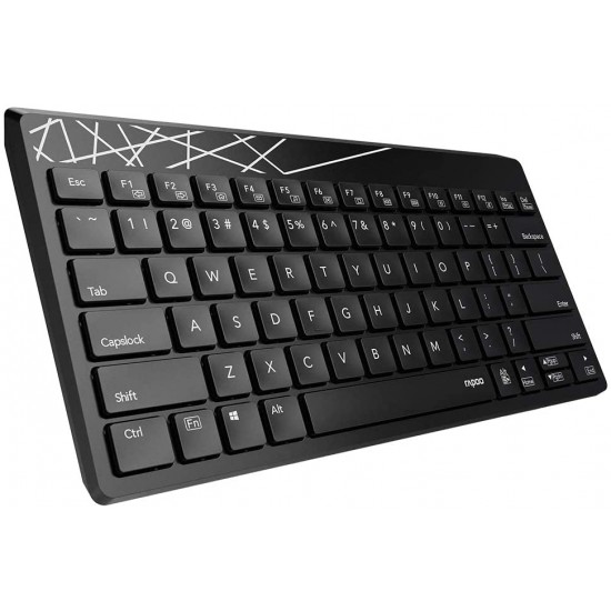 Rapoo K800 2.4G Wireless Low-Profile Compact Keyboard