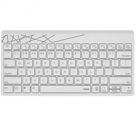 Rapoo K800 2.4G Wireless Low-Profile Compact Keyboard