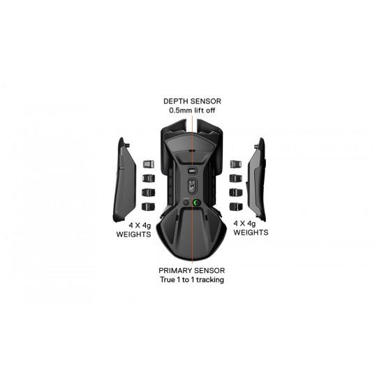 Steel Series Rival 600 M-00009 7 Button RGB Gaming Mouse Black