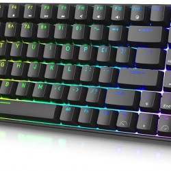 RK ROYAL KLUDGE RK100 RGB Wireless Mechanical Keyboard Gateron Red Switch