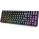 RK ROYAL KLUDGE RK100 RGB Wireless Mechanical Keyboard Gateron Brown Switch