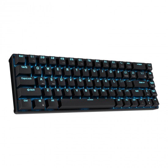 RK ROYAL KLUDGE RK68 Wired Mechanical Gaming Keyboard Black