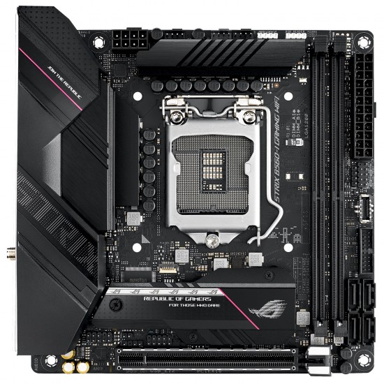 ASUS ROG STRIX B560-I Gaming Wi-Fi Intel 10th and 11th Gen Mini ITX Motherboard