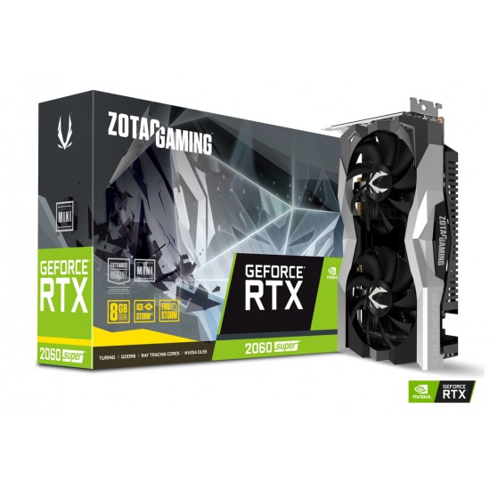 Zotac Gaming GeForce RTX 2060 8GB GDDR6 Super Mini Graphics Card