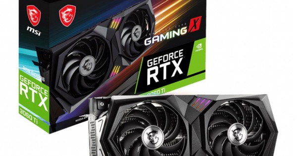 MSI GeForce RTX 3060 Ti GAMING X 8G LHR - PC周辺機器