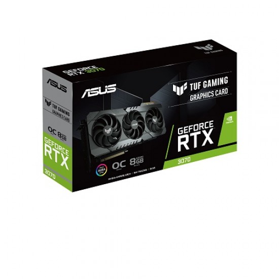 Asus TUF Gaming RTX 3070 OC Edition 8GB GDDR6 Graphics Card