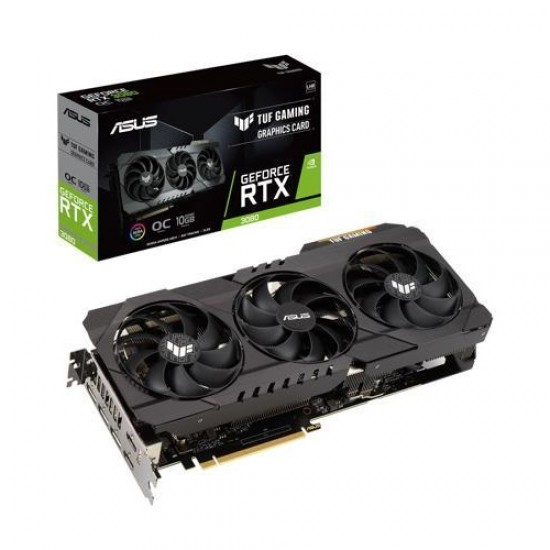 Asus TUF Gaming GeForce RTX 3080 V2 OC Edition 10GB GDDR6X Graphics Card