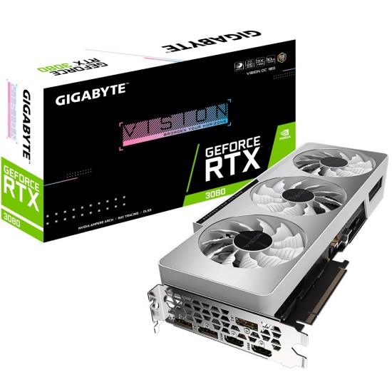 Gigabyte GeForce RTX 3080 Vision OC 10GB GDDR6X Graphics Card