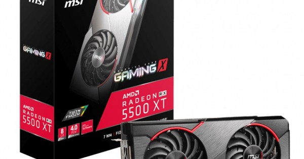 Buy MSI Radeon RX 5500 XT Gaming X 8GB GDDR6 Graphics Card - MSI RX 5500 XT  Gaming X 8G Price In Bangladesh