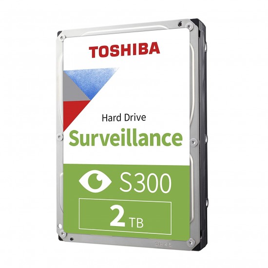 Toshiba S300 2TB 5400rpm 3.5 Surveillance Hard Drive