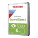 Toshiba S300 6TB 5400rpm 3.5 Surveillance Hard Drive