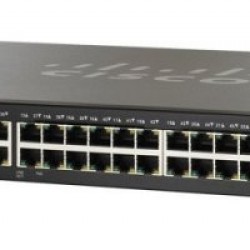 Cisco SF300-48PP 48-port 10/100 PoE+ Managed Switch with Gig Uplinks