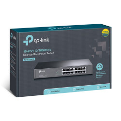Tp-Link TL-SF1016DS 16 Port Rack Mount Metal Body Switch Tp-Link TL-SF1016DS 16 Port Rack Mount Metal Body Switch
