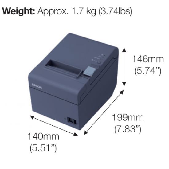 Epson TM-T82 Thermal POS Receipt Printer