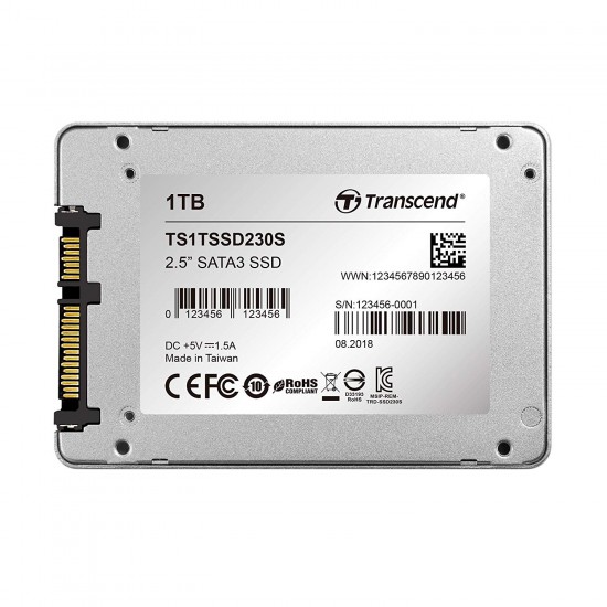 Transcend TS1TSSD230S 1TB 3D TLC SATAIII 2.5 SSD