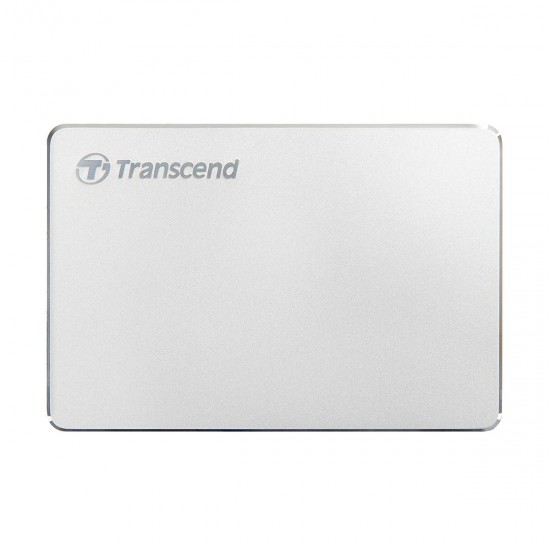 Transcend StoreJet 25C3S 2TB USB 3.1 Gen 1 Type-C Silver External HDD