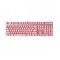 Rapoo V500 PRO Backlit USB Mechanical Gaming Keyboard Pink