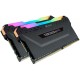 Corsair VENGEANCE RGB PRO 16GB (2 x 8GB) DDR4 3200MHz C16 RAM Kit Black