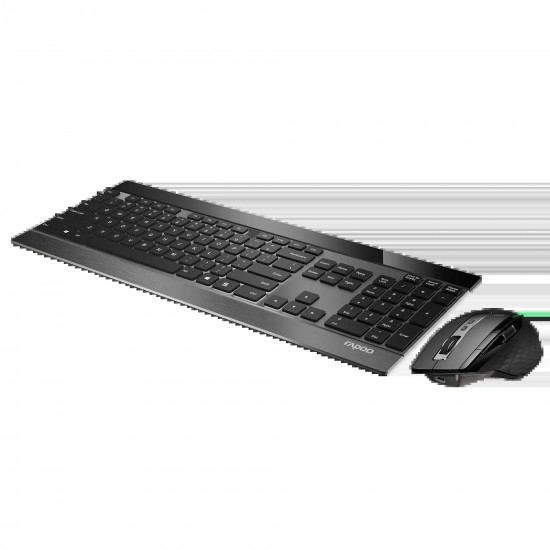 Rapoo 9900M Multi-mode Wireless Keyboard & Mouse Combo