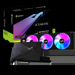 GIGABYTE AORUS GeForce RTX 4080 16GB XTREME WATERFORCE GDDR6X Graphics Card