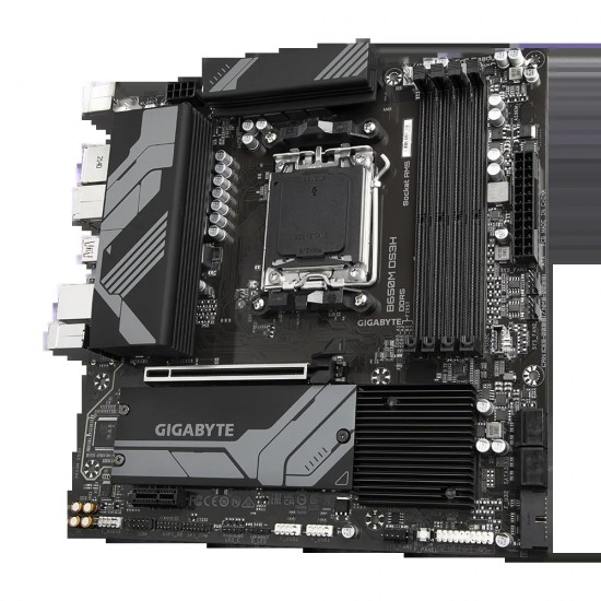 Gigabyte B650M DS3H DDR5 AMD AM5 Micro-ATX Motherboard