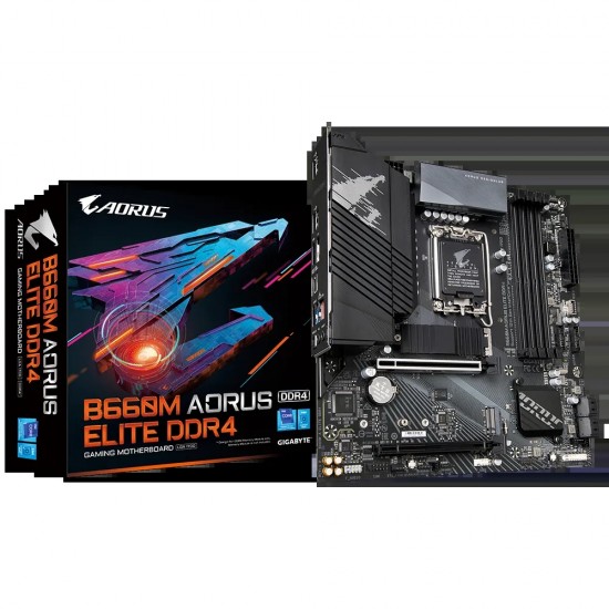 Gigabyte B660M AORUS ELITE DDR4 12th Gen Micro ATX Motherboard