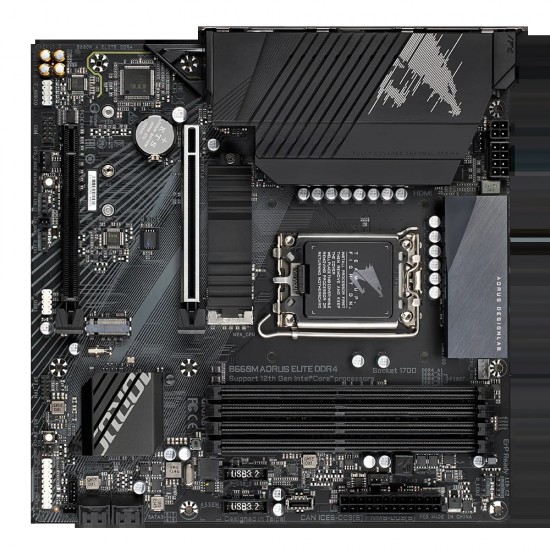 Gigabyte B660M AORUS ELITE DDR4 12th Gen Micro ATX Motherboard