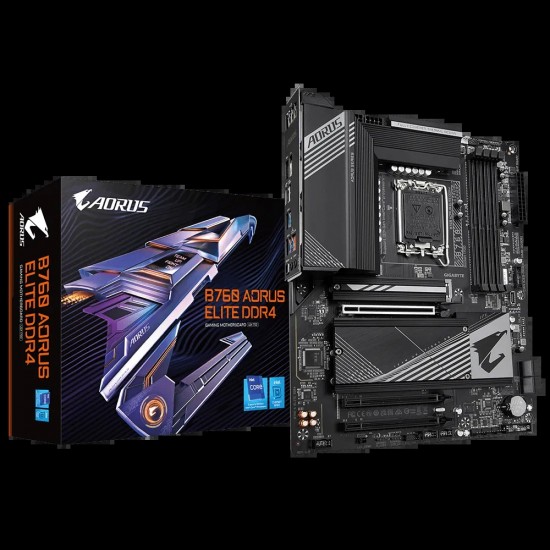 GIGABYTE B760 AORUS ELITE DDR4 13th Gen & 12th Gen ATX Motherboard