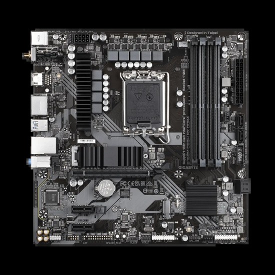 GIGABYTE B760M DS3H AX DDR4 13th and 12th Gen Intel mATX Motherboard