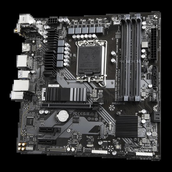 GIGABYTE B760M DS3H AX DDR4 13th and 12th Gen Intel mATX Motherboard