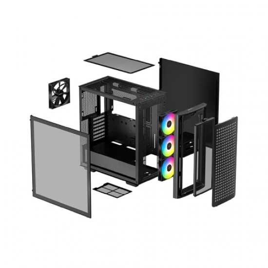 DeepCool CK560 E-ATX Mid-Tower Casing DeepCool CK560 E-ATX Mid-Tower Casing