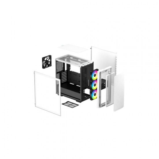 DeepCool CK560 WH E-ATX Mid-Tower Casing DeepCool CK560 WH E-ATX Mid-Tower Casing