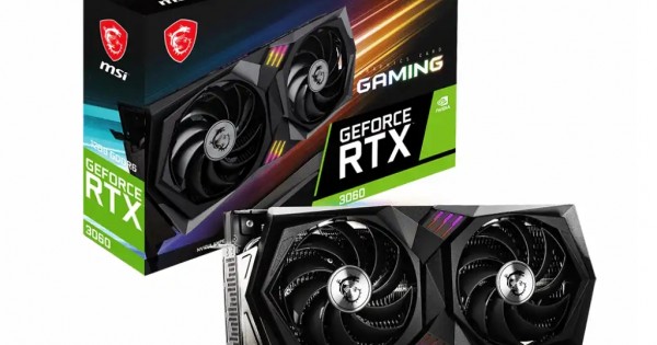 MSI GeForce RTX 3060 GAMING 12GB GDDR6 Graphics Card