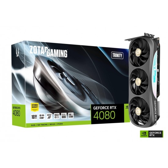 ZOTAC GAMING GeForce RTX 4080 16GB Trinity GDDR6X Graphics Card