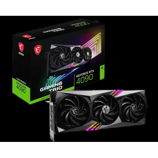 MSI GeForce RTX 4090 GAMING TRIO 24GB GDDR6X Graphics Card