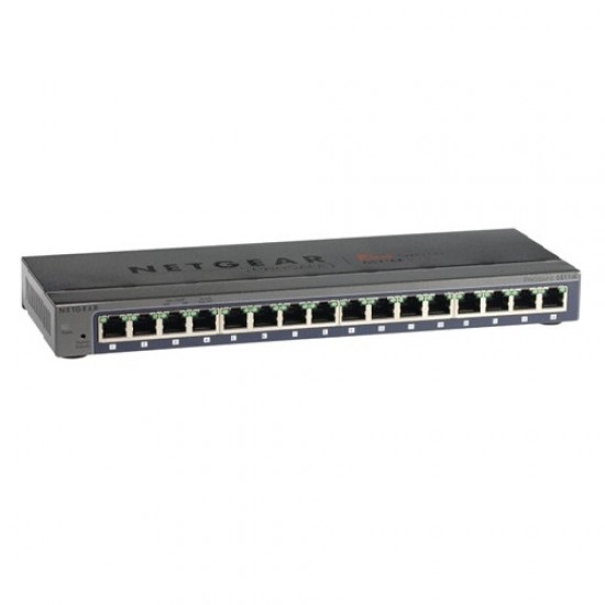 Netgear GS116E 16-Port Gigabit Ethernet Plus Switch