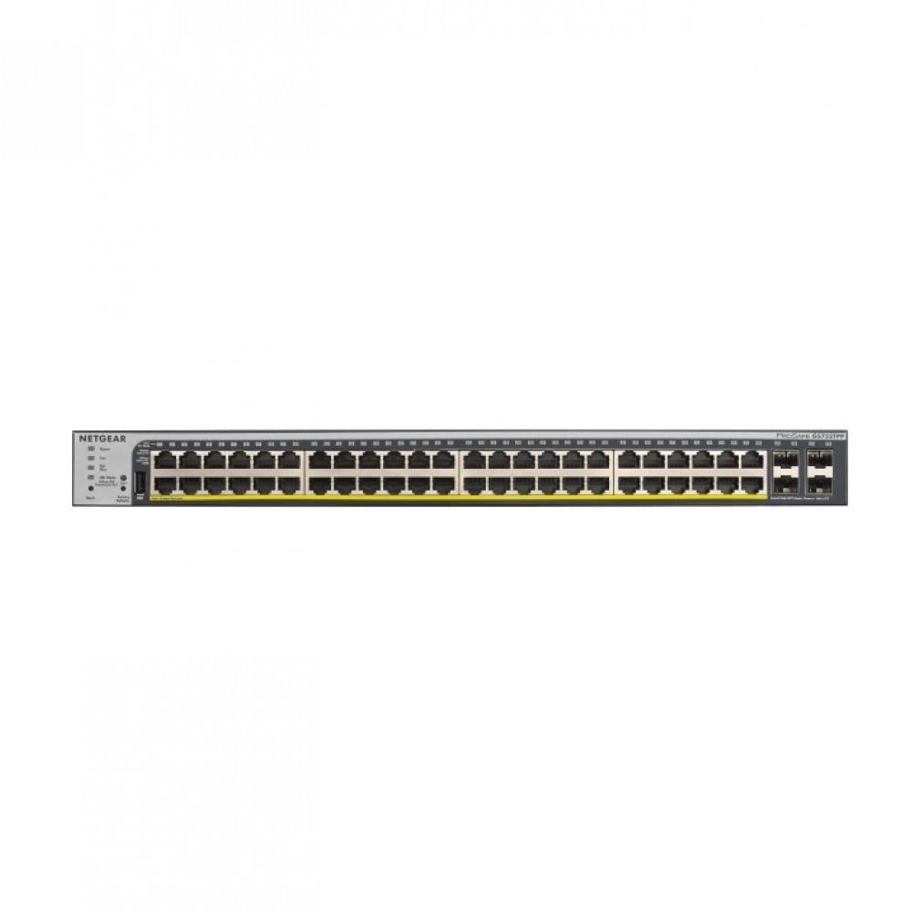 Netgear GS752TP 52 Port Gigabit Ethernet Smart Switch (4SFP)