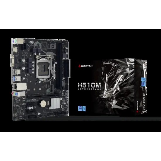 BIOSTAR H510MHP 10th and 11th Gen Micro ATX Motherboard