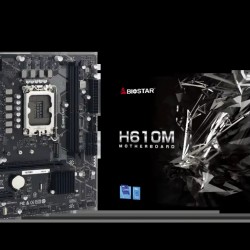 BIOSTAR H610MH 12th and 13th Gen Micro ATX Motherboard
