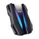 Adata HD770G 2TB USB 3.2 RGB Black External Hard Drive