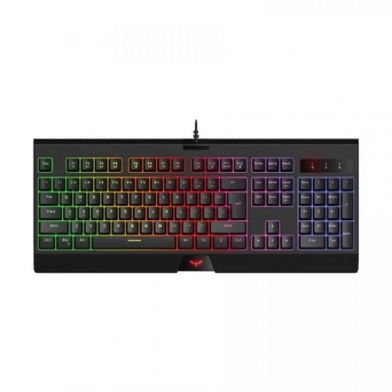 HAVIT KB858L-Pro 104 Keys Rainbow Backlit Wired Gaming Keyboard