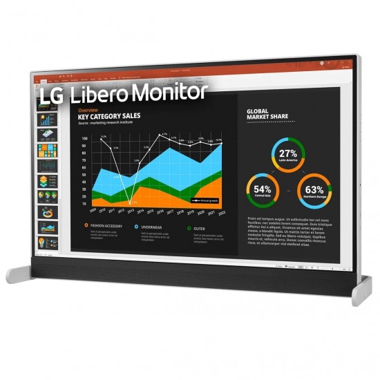 LG Libero 27-inch QHD Monitor with Detachable Full HD Webcam