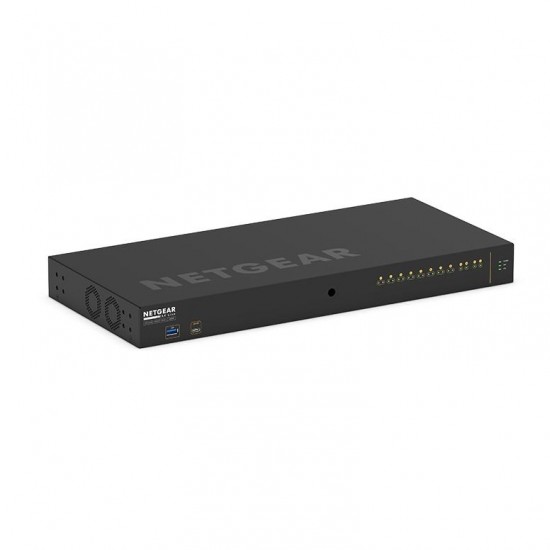 Netgear M4250-10G2F-PoE+ AV Line 8G PoE+ 1G and SFP Managed Switch