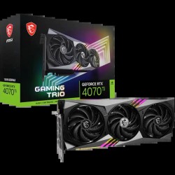 MSI GeForce RTX 4070 Ti GAMING TRIO 12GB GDDR6X Graphics Card