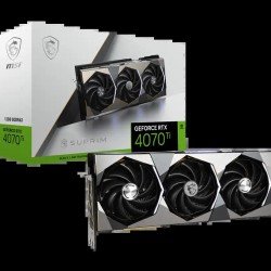 MSI GeForce RTX 4070 Ti SUPRIM 12GB GDDR6X Graphics Card