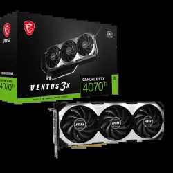 MSI GeForce RTX 4070 Ti VENTUS 3X 12GB OC GDDR6X Graphics Card