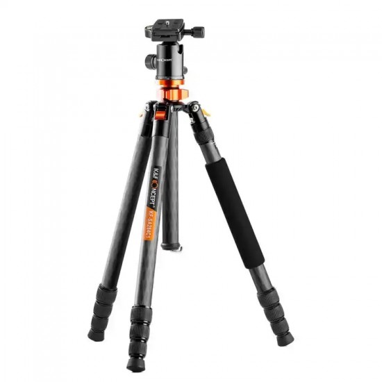 K&F Concept SA284C1 Professional Carbon Fiber Tripod