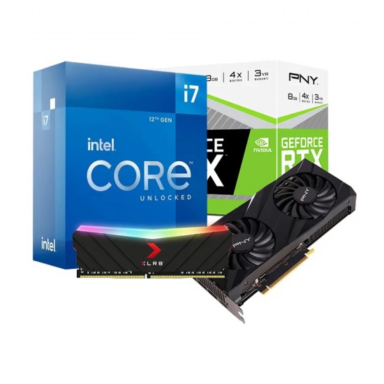 Super Combo 07 (Intel Processor, PNY Graphics Card And Corsair RAM)