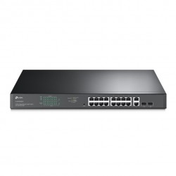 TP-Link TL-SG1218MPE 18-Port Gigabit Easy Smart Switch with 16-Port PoE+ TP-Link TL-SG1218MPE 18-Port Gigabit Easy Smart Switch with 16-Port PoE+